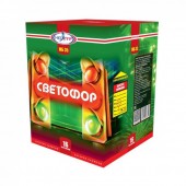 Светофор 16 х 1" - Салюты и фейерверки на 16 залпов во Владивостоке