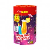 Супер салют Игристый коктейль 7 х 0,8" Фонтан + салют - Купить наземные фонтаны во Владивостоке