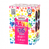 Народный Радуга 16 х 0,8" арт. НФ7018 - Батареи салютов купить во Владивостоке