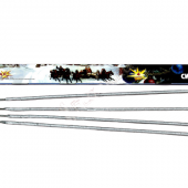 Свеча бенгальская 65 см (4шт) Новогодние желтые СБ4650 - Большие бенгальские огни во Владивостоке